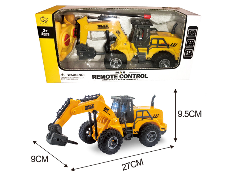 4-Channel Remote Control Engineering Truck