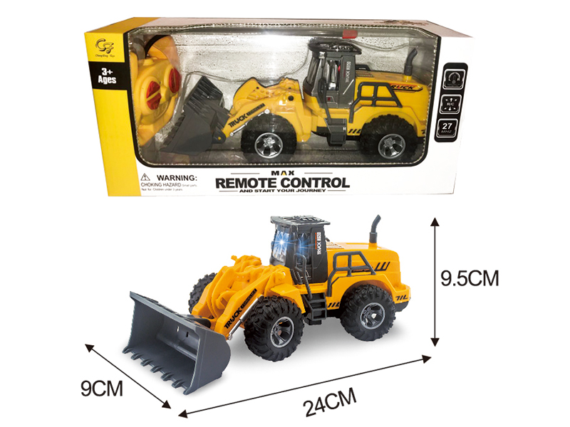 4-Channel Remote Control Engineering Truck