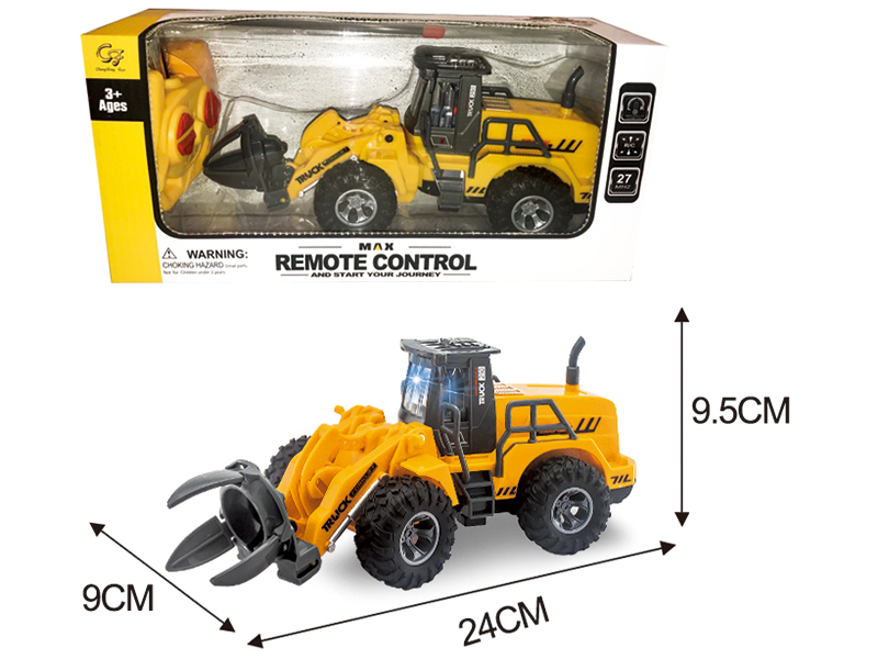 4-Channel Remote Control Engineering Truck