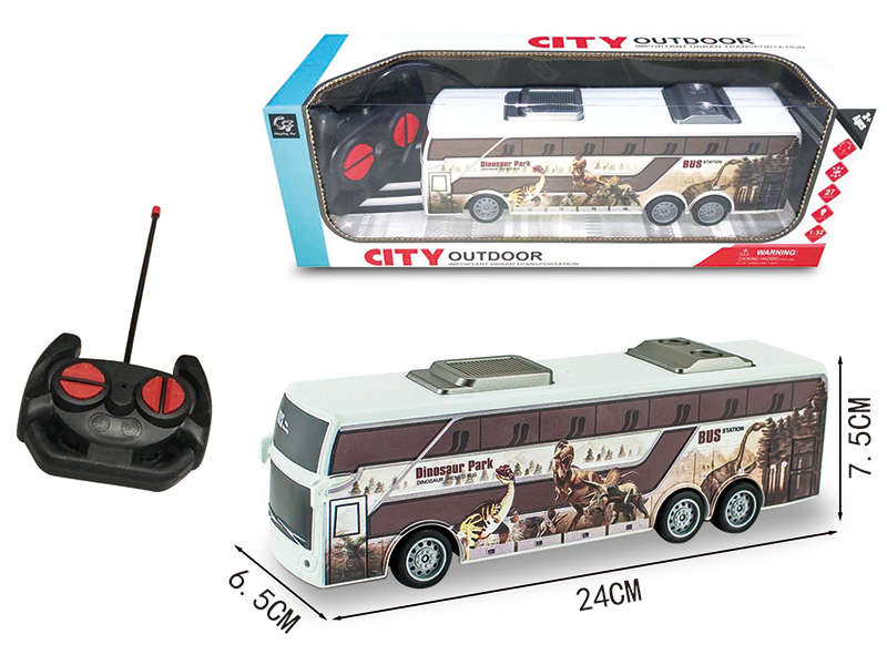 4-Channel Remote Control City Bus With Light