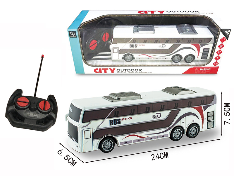 4-Channel Remote Control City Bus With Light