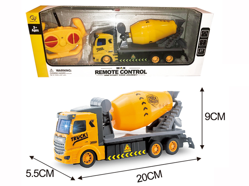 4-Channel Remote Control Engineering Truck