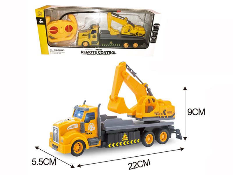 4-Channel Remote Control Engineering Truck