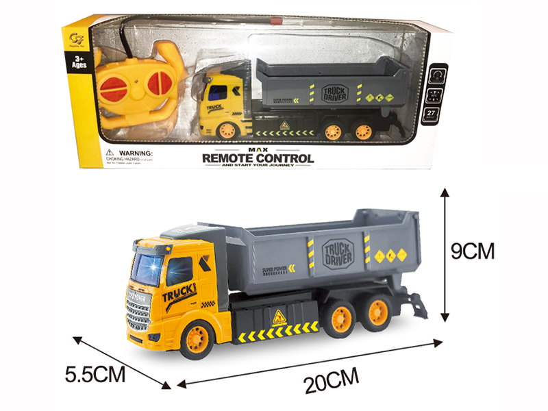 4-Channel Remote Control Engineering Truck