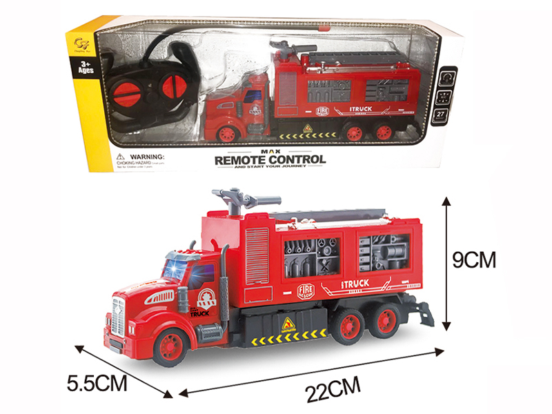 4-Channel Remote Control Fire Engine