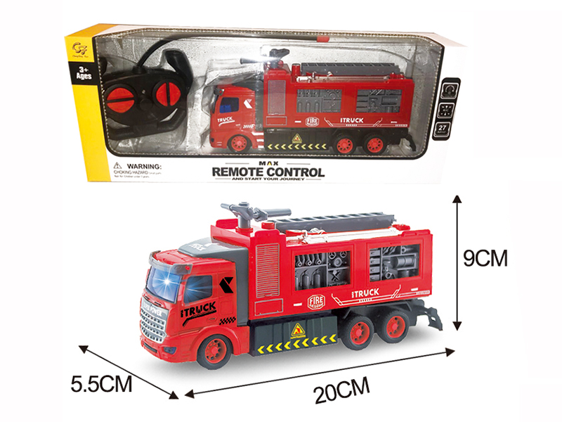 4-Channel Remote Control Fire Engine