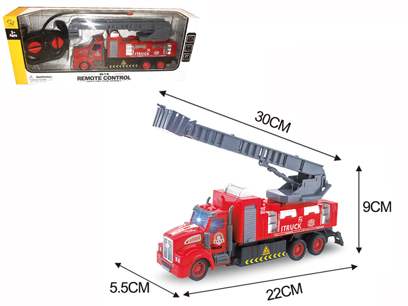 4-Channel Remote Control Fire Engine