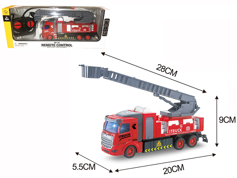 4-Channel Remote Control Fire Engine