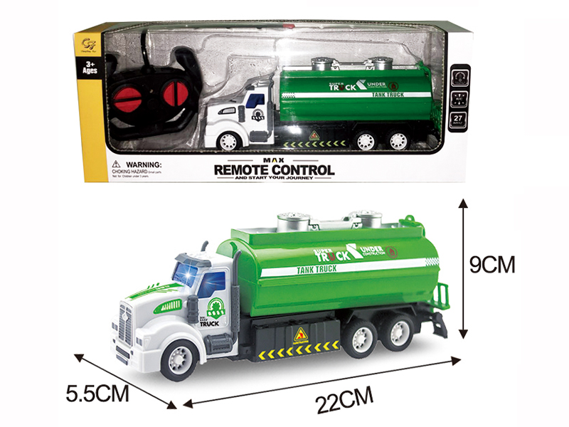 4-Channel Remote Control Tank Truck