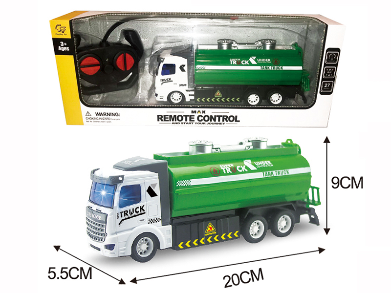 4-Channel Remote Control Tank Truck