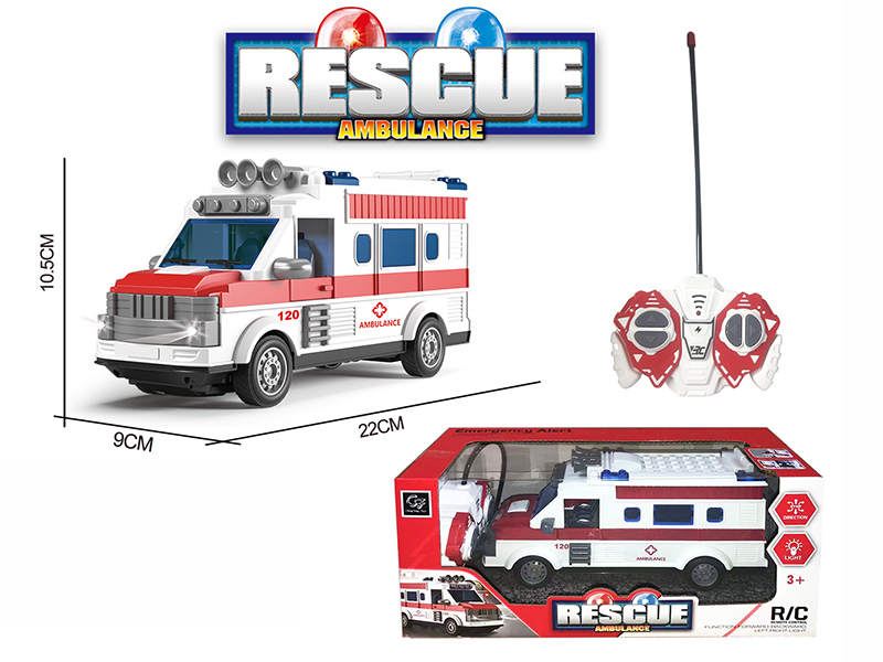 4-Channel Remote Control Ambulance With Light