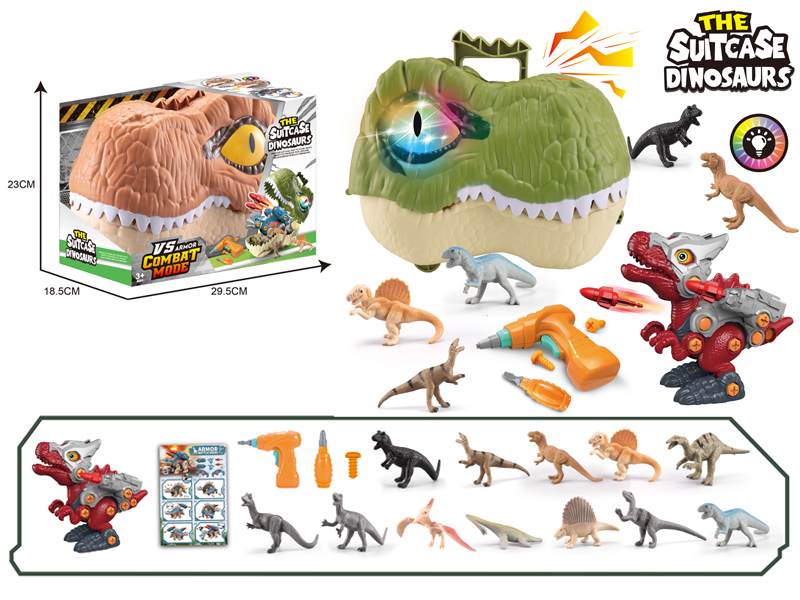 Disassembly Dinosaur Set With Music And Light