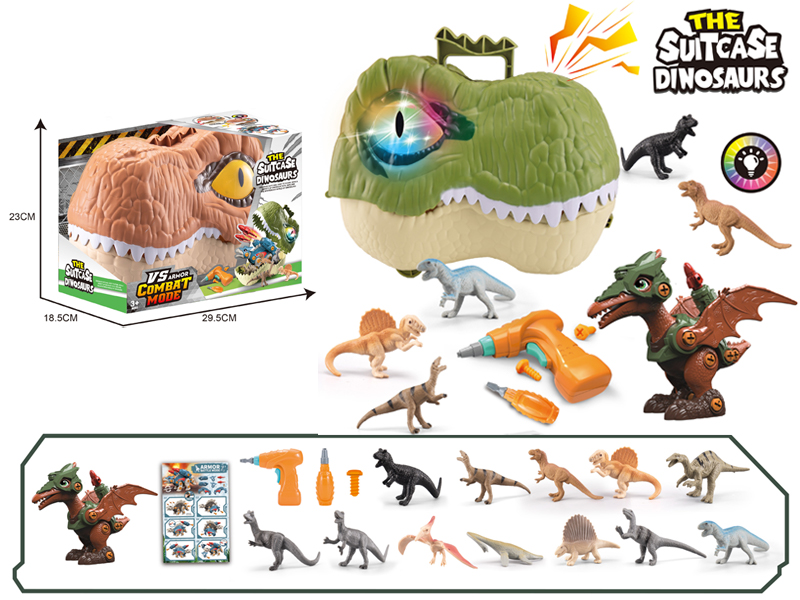 Disassembly Dinosaur Set With Music And Light