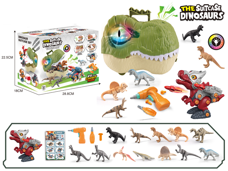 Disassembly Dinosaur Set With Music And Light