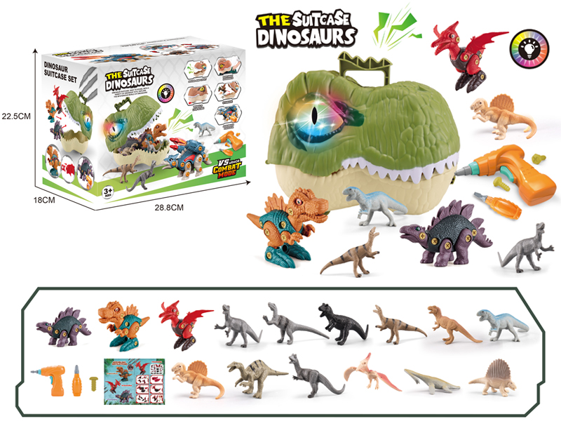 Disassembly Dinosaur Set With Music And Light