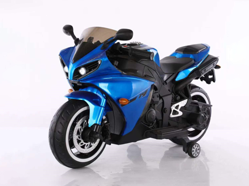 Painted Motorcycle Children'S Bike