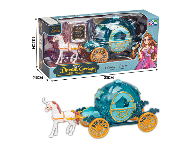 Pumpkin Carriage Toy Set