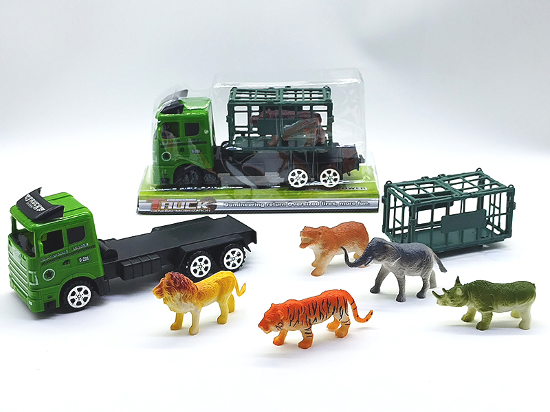 Friction Tractor Mounted Cage Animal