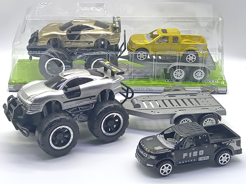 Friction Off Road Armored Friction Pickup Truck