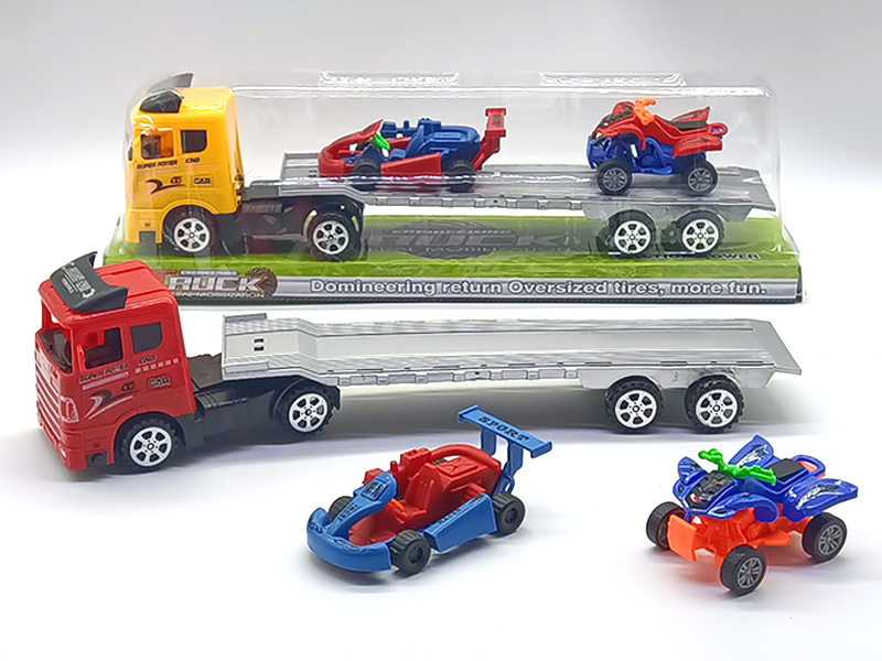 Friction Tractor Mounted Pull Back Go Kart Beach Motorcycle