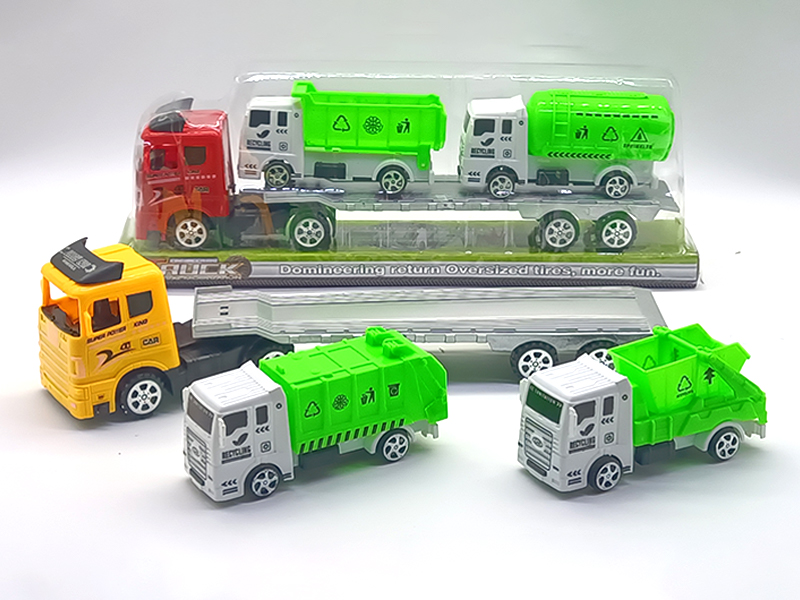 Friction Tractor Mounted Slide Sanitation Vehicle