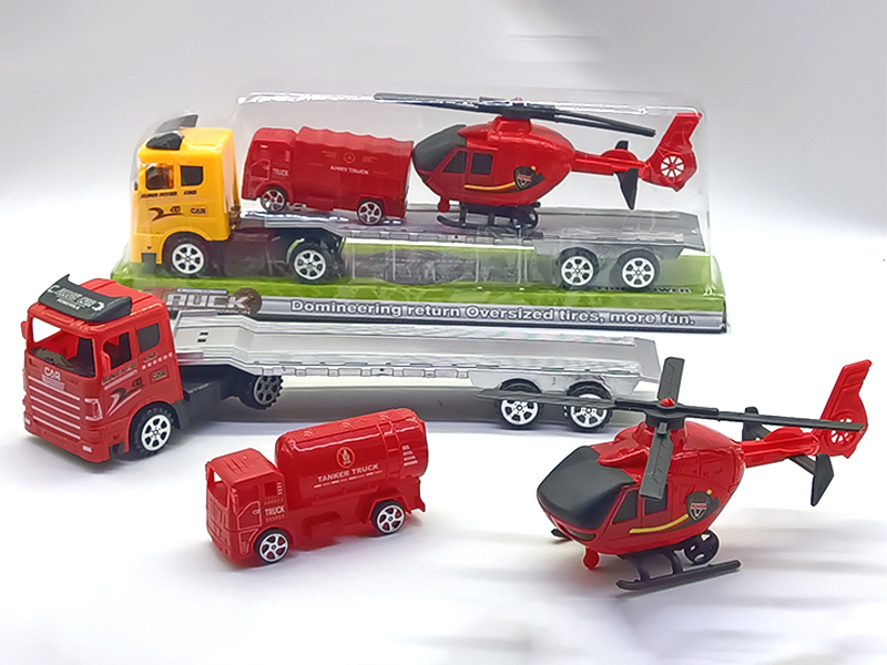 Friction Tractor Mounted Slide Vehicle+Slide Aircraft