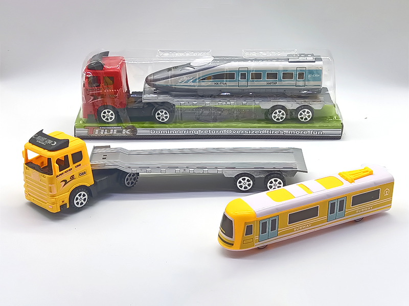 Friction Tractor Mounted Pull Back Train And Subway