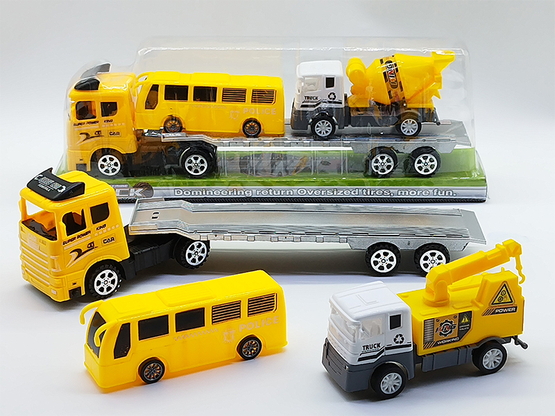 Friction Tractor Mounted Slide Bus Pull Back Engineering Vehicle