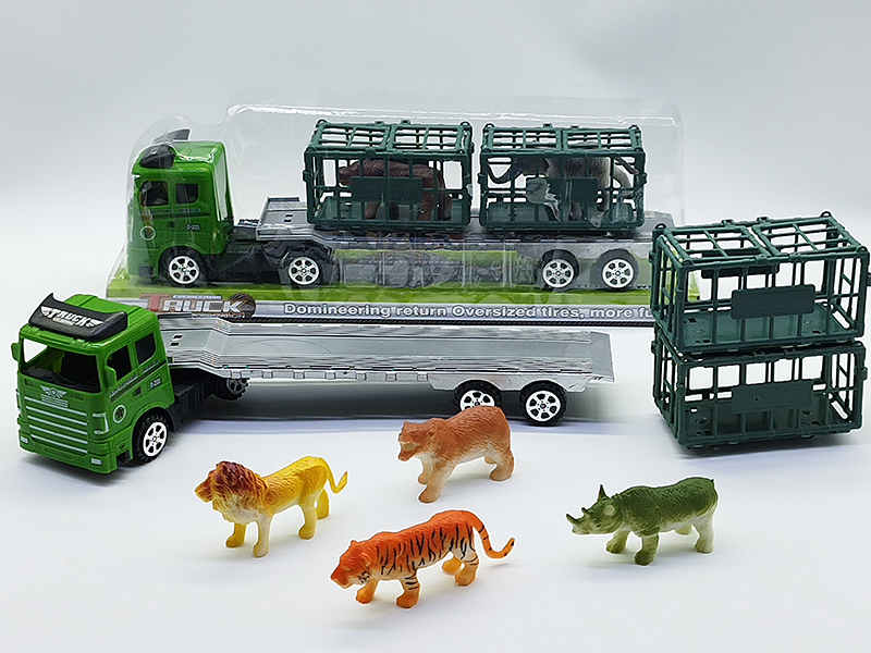 Friction Tractor Mounted Cage Animal