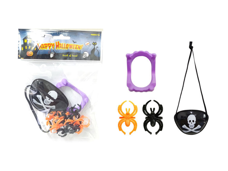 Halloween Spider Ring Set 12pcs
