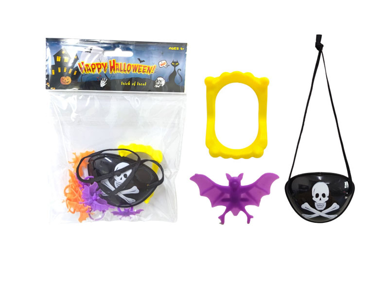 Halloween Bat Ring Set 12pcs