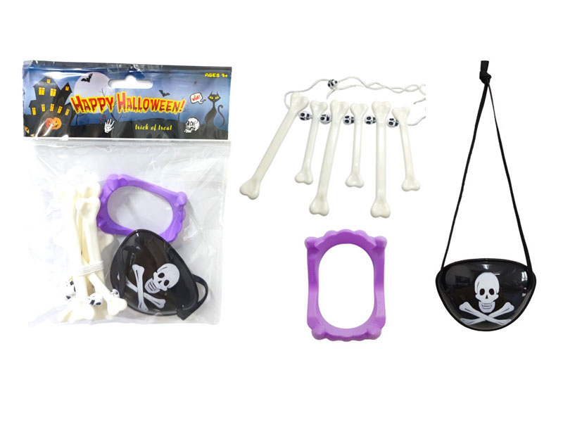 Halloween Necklace DIY Set 16pcs