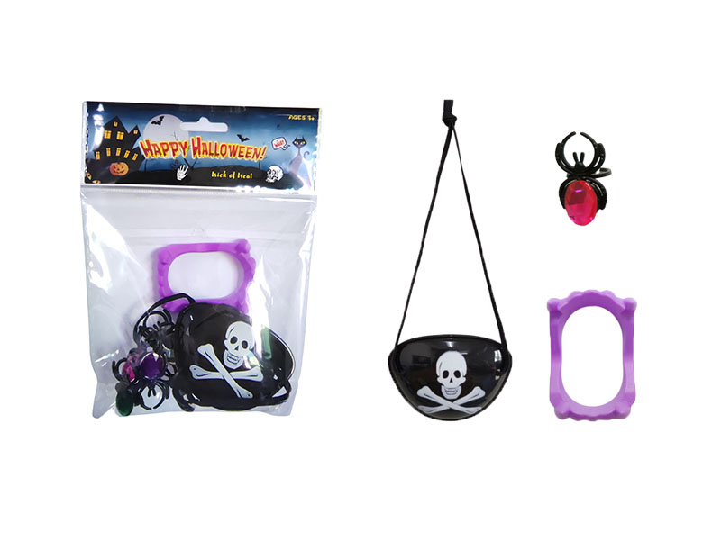 Halloween Spider Ring Set 7pcs