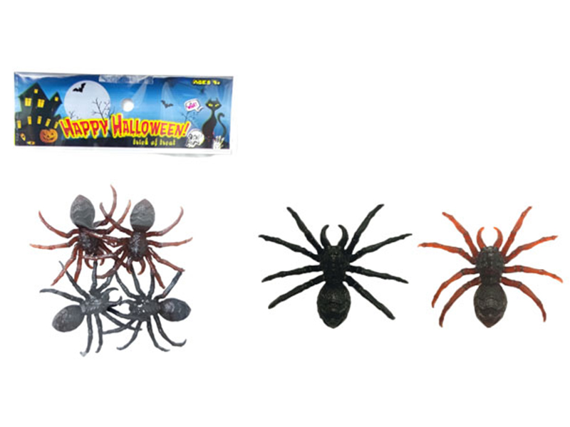 Halloween No. 2 Spider 4pcs