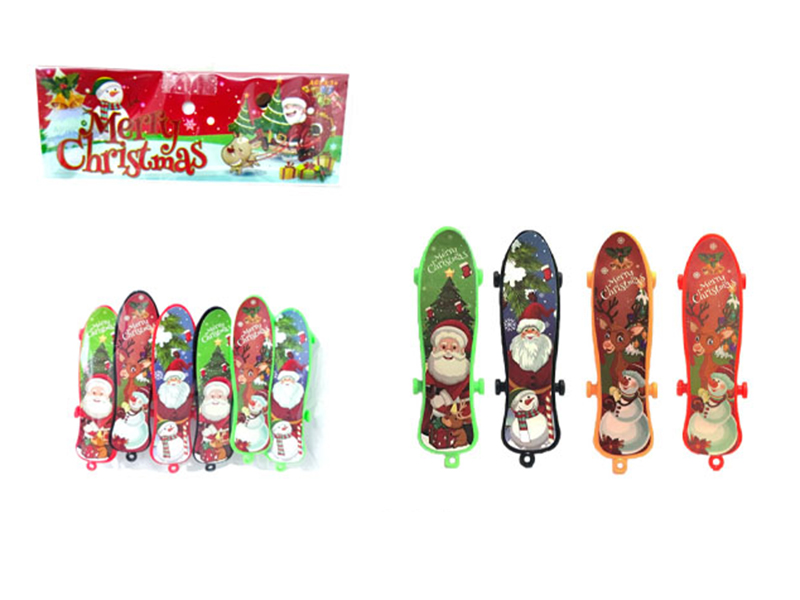 Christmas Finger Skateboard 8pcs