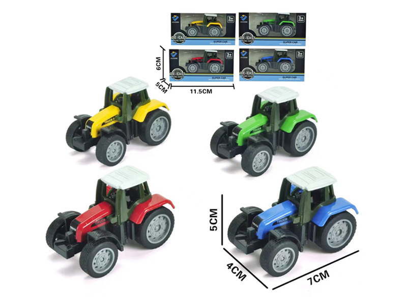 1:64 Slide Alloy Farmer'S Cart