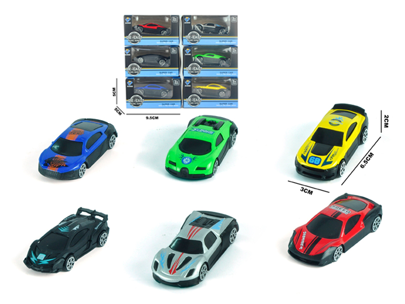 1:64 Slide Alloy Small Sports Car