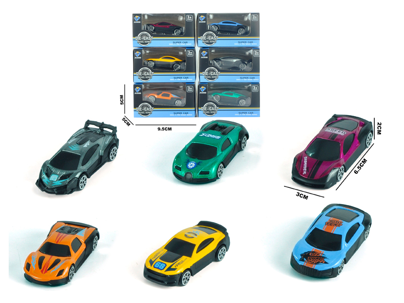 1:64 Slide Alloy Small Sports Car