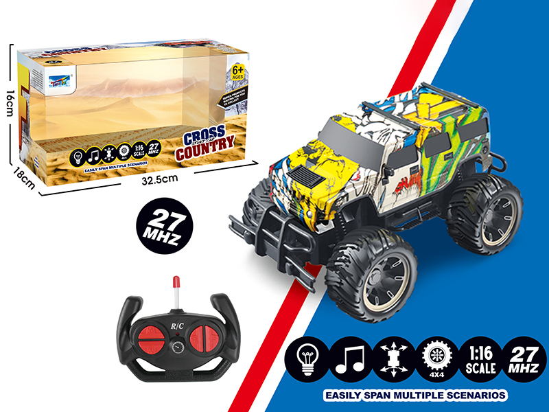 1:16 Remote Control Cross Country Car
