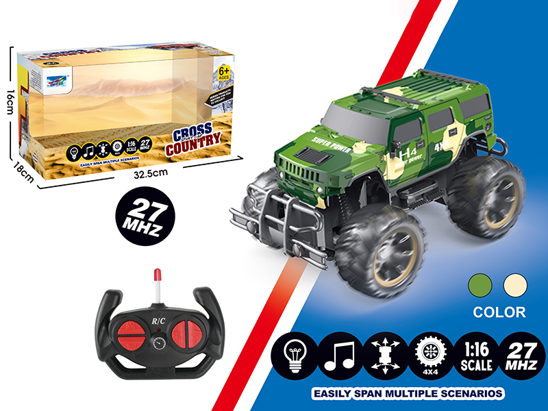 1:16 Remote Control Cross Country Car