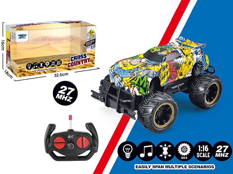 1:16 Remote Control Watermark Cross Country Car