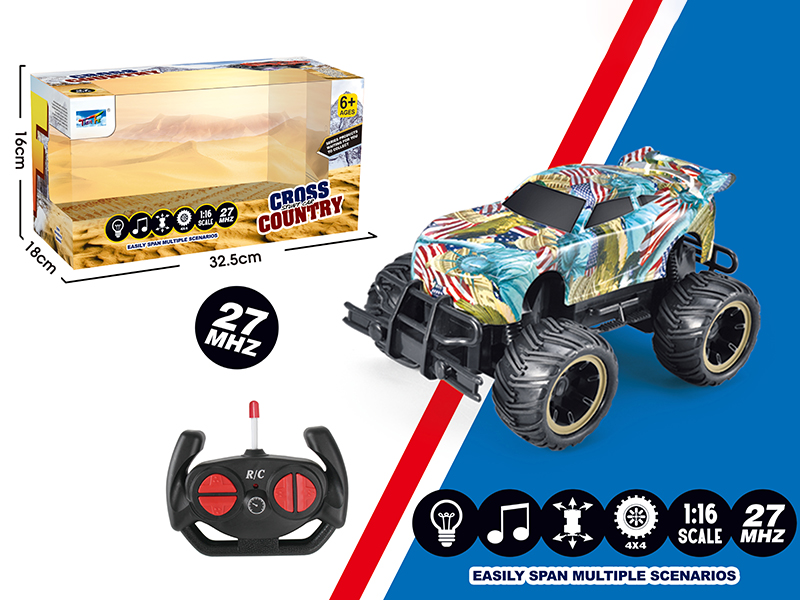 1:16 Remote Control Watermark Cross Country Car
