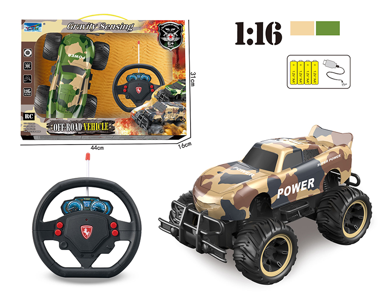 1:16 Remote Control Comouflage Cross Country Car
