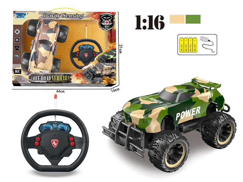 1:16 Remote Control Comouflage Cross Country Car