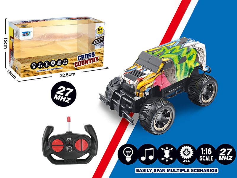1:16 Remote Control Cross Country Car