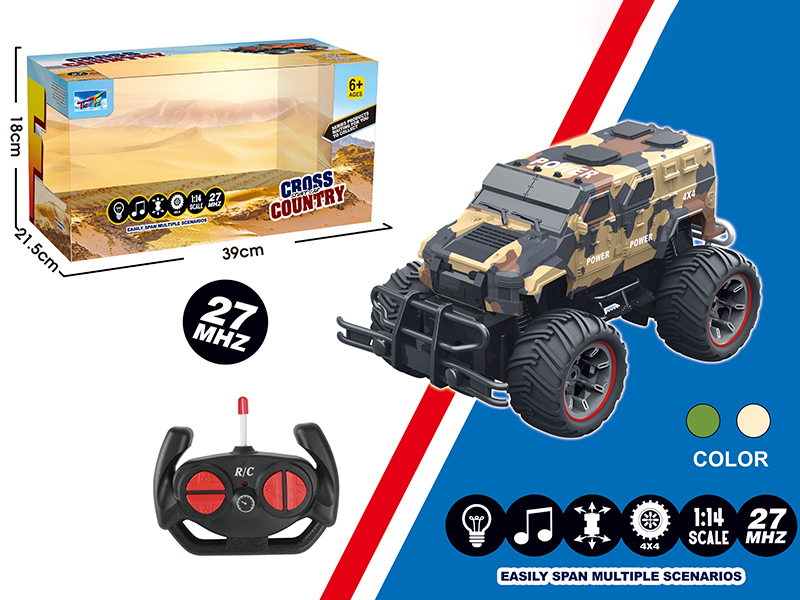 1:14 Remote Control Cross Country Car