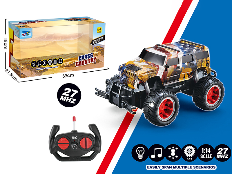 1:14 Remote Control Cross Country Car