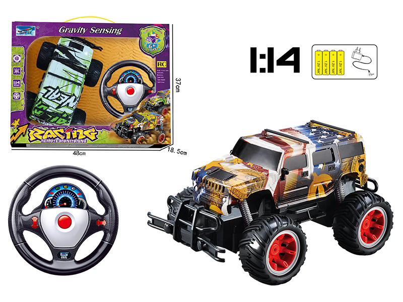 1:14 Hummer Remote Control Cross Country Car