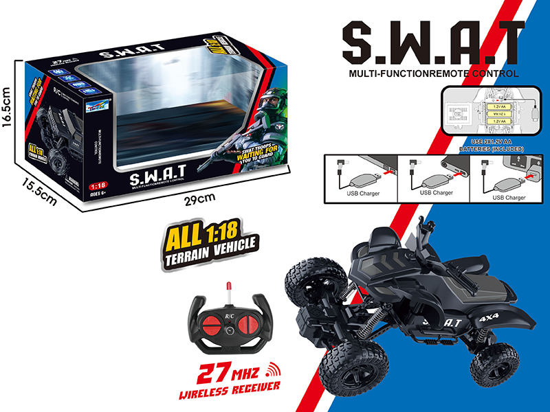 1:18 Remote Control SWAT Climbing Car