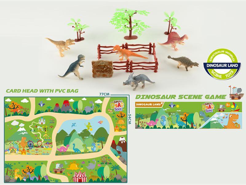 Dinosaur Scene Toy Cover